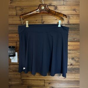 Fabletics Flounce Skirt size 2X color Navy Blue NWT